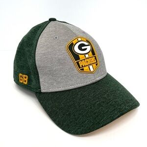Green Bay Packers Official Sideline Away Stretch Fit New Era Baseball Cap Hat